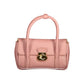 Pink Leather Handbag