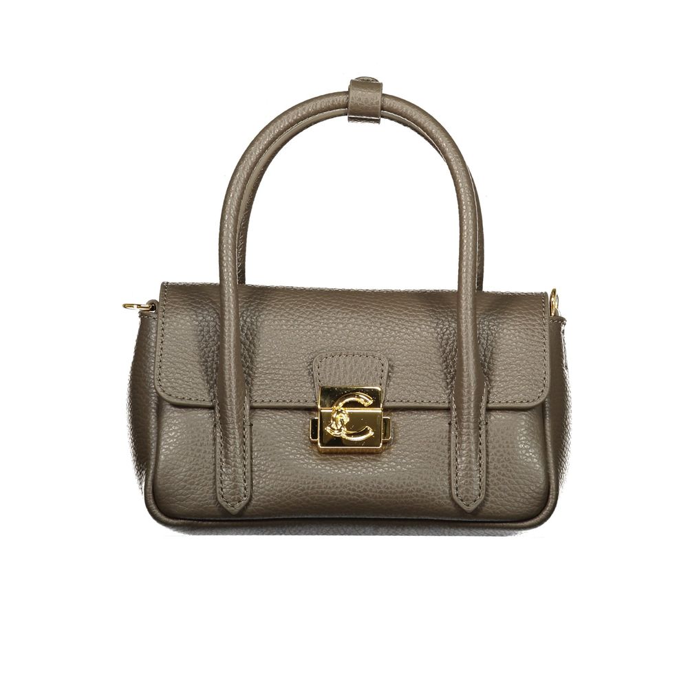 Brown Leather Handbag