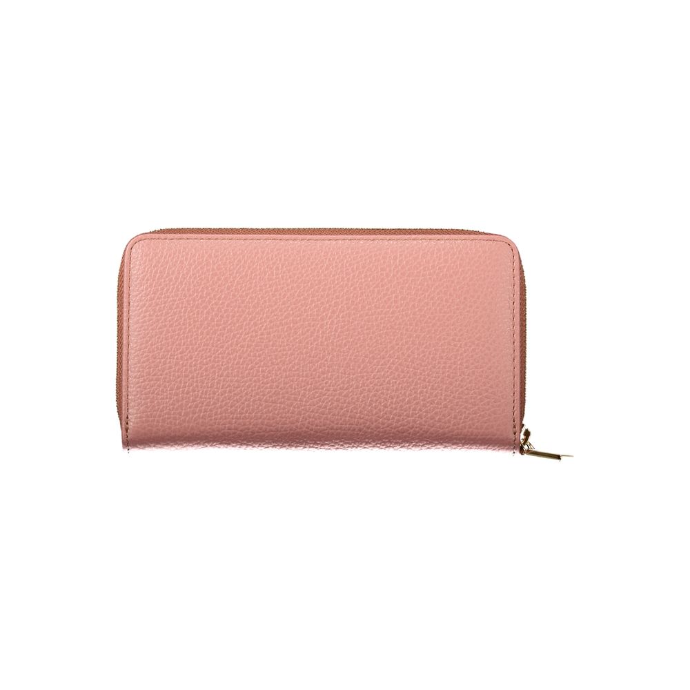 Pink Leather Wallet