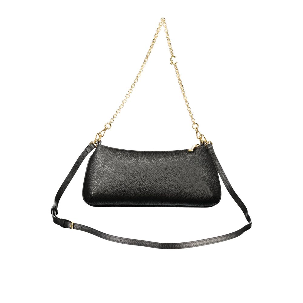 Black Leather Handbag