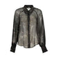 Black Polyester Blouse