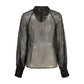 Black Polyester Blouse