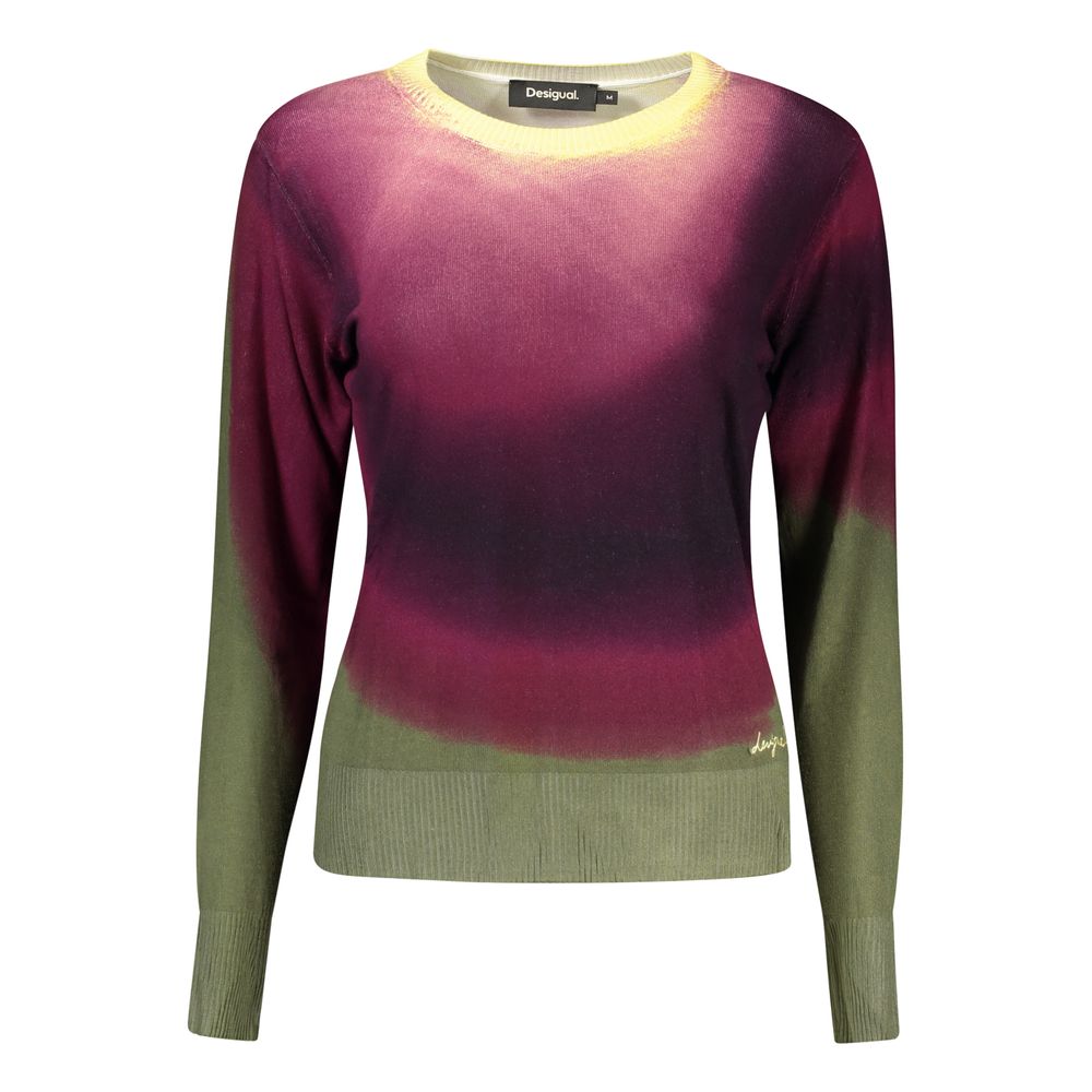 Purple Viscose Sweatshirt