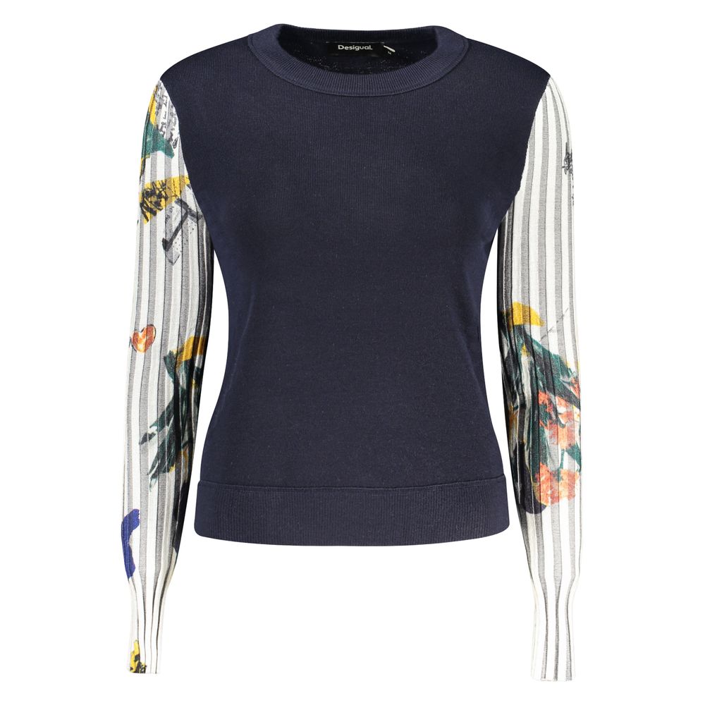 Blue Wool Sweatshirt