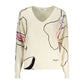 White Viscose Sweatshirt