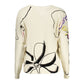 White Viscose Sweatshirt