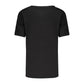 Black Cotton Women's T-Shirt