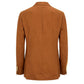 Brown Linen Men's Jacket