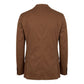 Brown Cotton Men's Jacket