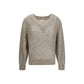Beige Polyamide Sweatshirt