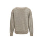 Beige Polyamide Sweatshirt