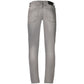 Grey Cotton Men's Jeans