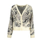 White Viscose Women Sweater