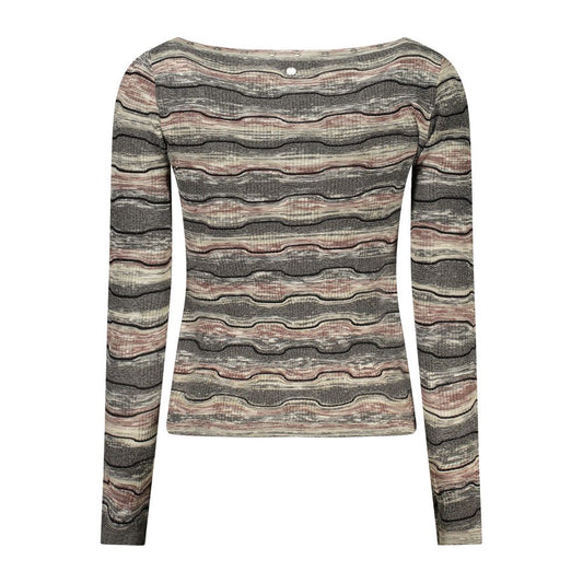 Black Cotton Women's Sweater