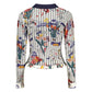 White Viscose Women's Sweater
