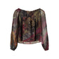Green Polyester Women's Shirt