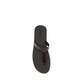 Brown Calf Leather Bos Taurus Flat Sandals