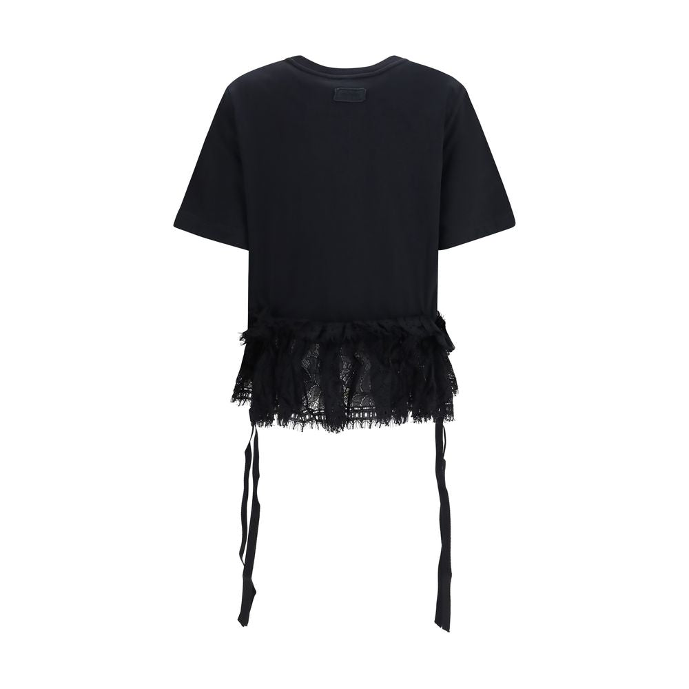 Black Cotton T-Shirt
