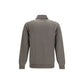 Brown Cashmere Polo Shirt