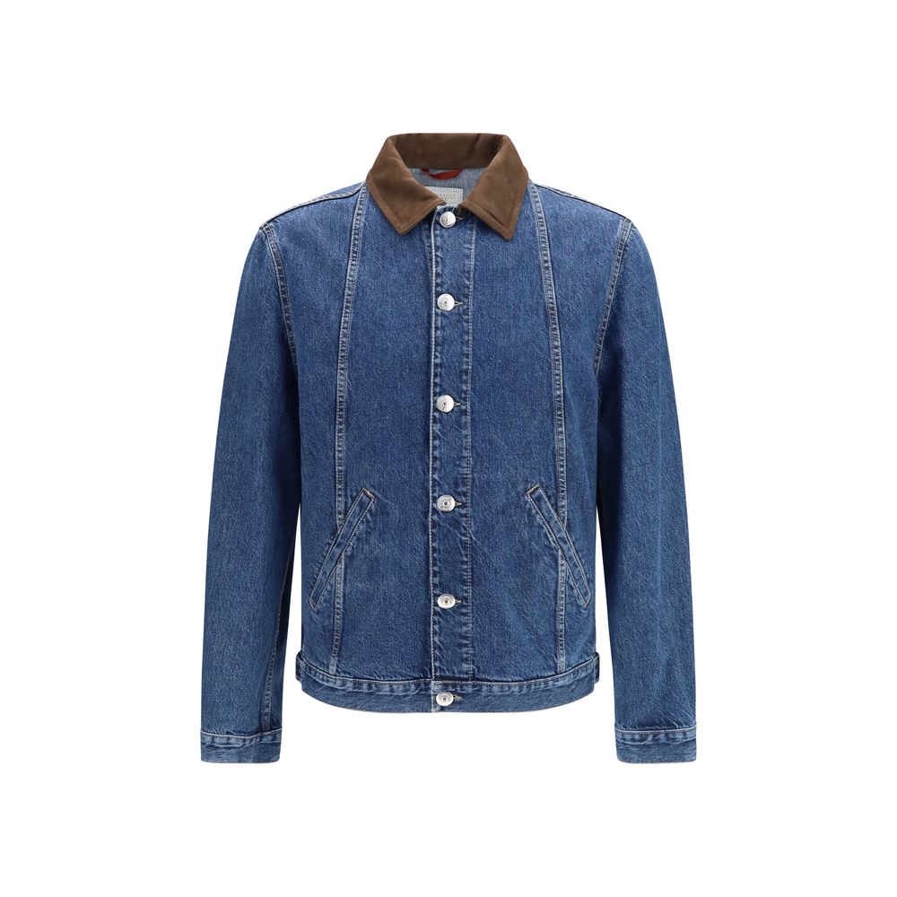 Blue Cotton Denim Jacket