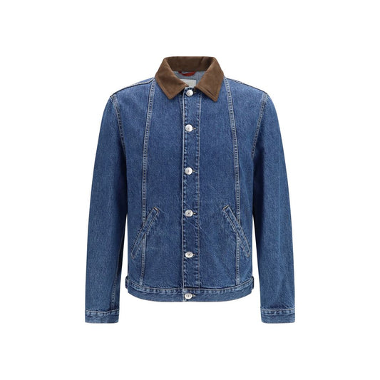 Blue Cotton Denim Jacket