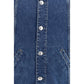 Blue Cotton Denim Jacket