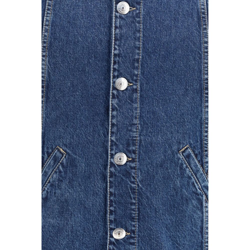 Blue Cotton Denim Jacket