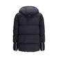 Black Nylon Full-Length Jacket