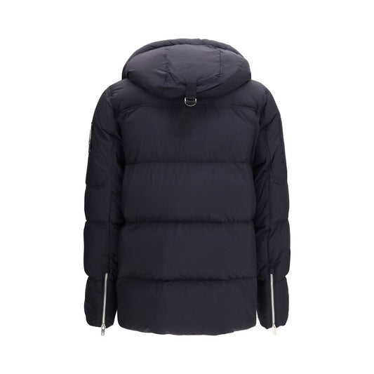 Black Nylon Full-Length Jacket