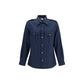 Blue Wool Oves Aries Shirt