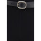 Black Viscose Leggings