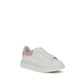 White Calf Leather Bos Taurus Chunky Sneakers