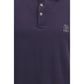Purple Cotton Polo Shirt