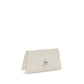 White Calf Leather Bos Taurus Shoulder Bag