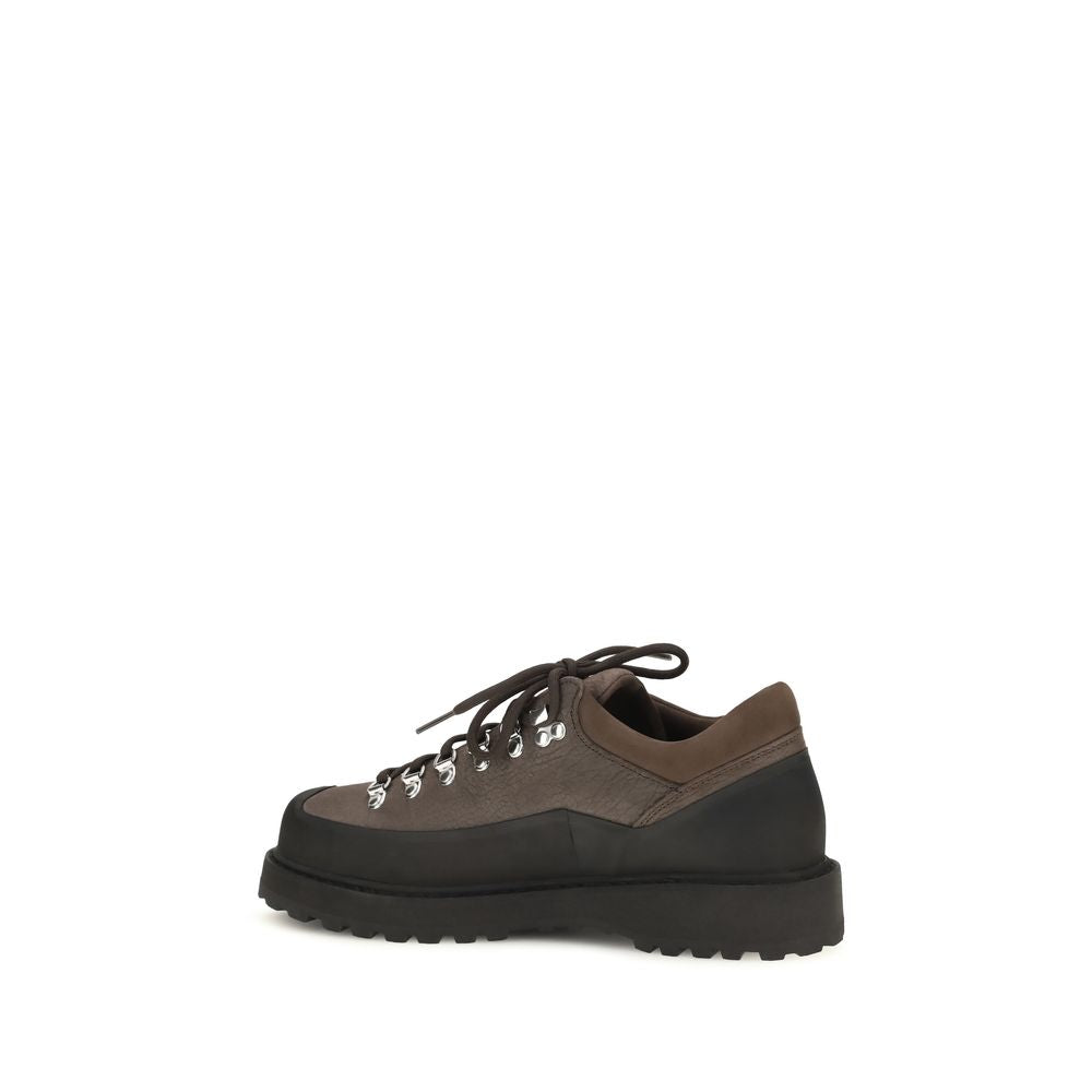 Brown Calf Leather Bos Taurus Sneakers
