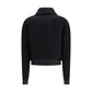 Black Wool Oves Aries Bomber