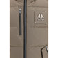 Beige Cotton Sleeveless Jacket