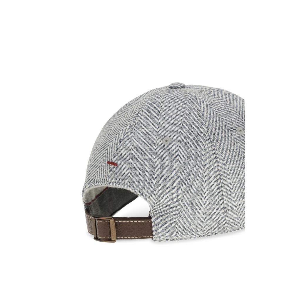 Gray Wool Oves Aries Cap (Baseball Hat)