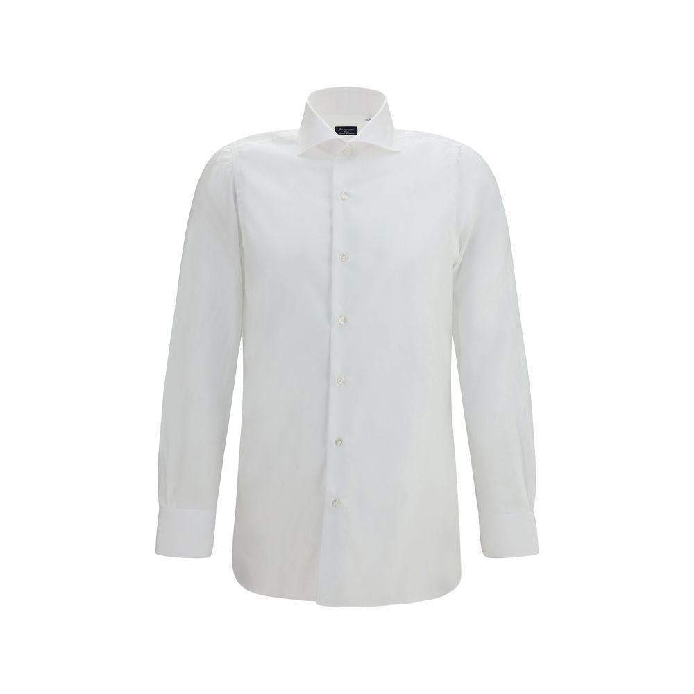 White Cotton Dress Shirt