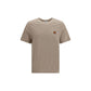 Beige Cotton T-Shirt
