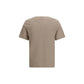 Beige Cotton T-Shirt
