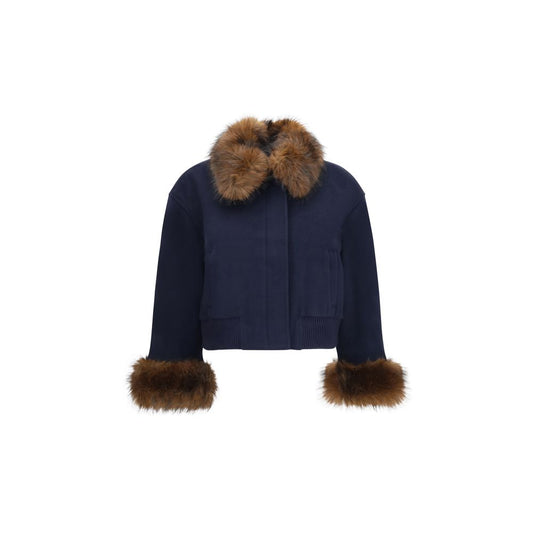 Blue Wool Oves Aries Jacket