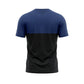 Blue Cotton Men T-Shirt
