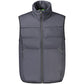 Blue Polyester Men's Vest
