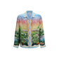 Multicolor Silk Pattern Shirt
