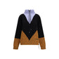 Multicolor Wool Oves Aries Full-Length Jacket