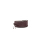 Burgundy Leather Women Crossbody Bag