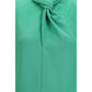 Bicolor Wool Oves Aries Casual Dress