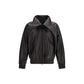 Black Lamb Ovis Aries Leather Jacket
