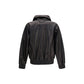 Black Lamb Ovis Aries Leather Jacket